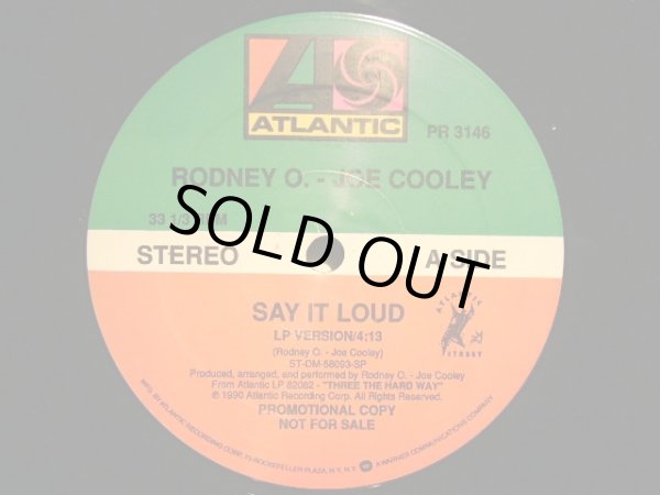 画像1: RODNEY O JOE COOLEY / SAY IT LOUD  (US-PROMO) (1)