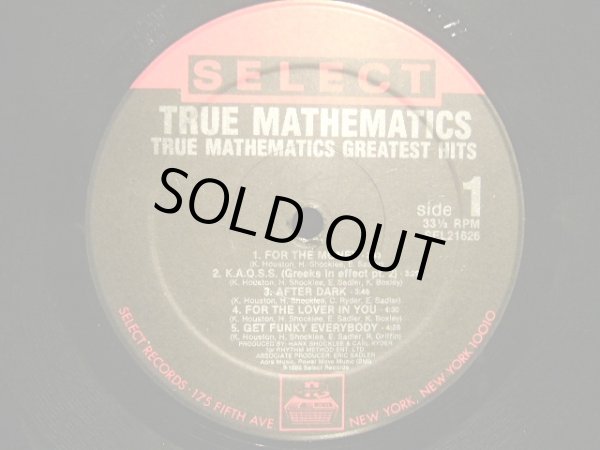 画像3: TRUE MATHEMATICS / TRUE MATHEMATICS GREATEST HITS  (LP) (3)