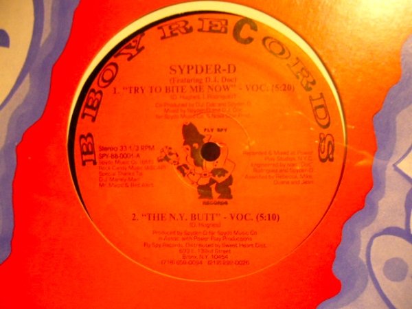 画像1: SPYDER-D Featuring D.J. DOC / TRY TO BITE ME NOW  (SS盤) (1)