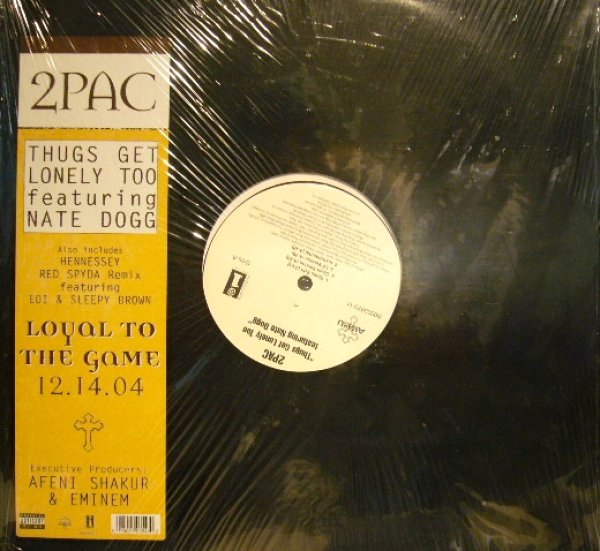 画像1: 2PAC / THUNG GET LONELY TOO Featuring NATE DOGG  (SS盤） (1)