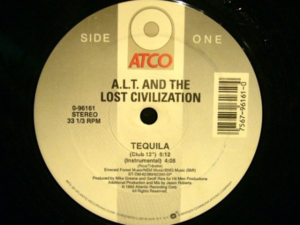 画像1: A.L.T. AND THE LOST CIVILIZATION / TEQUILA (1)