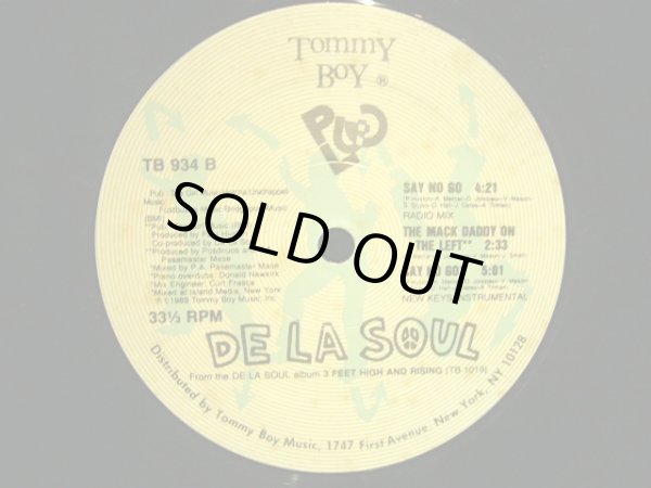 画像2: DE LA SOUL / SAY NO GO (¥500) (2)