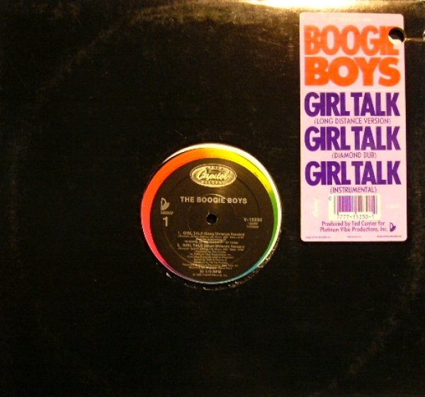 画像1: THE BOOGIE BOYS / GIRL TALK (1)