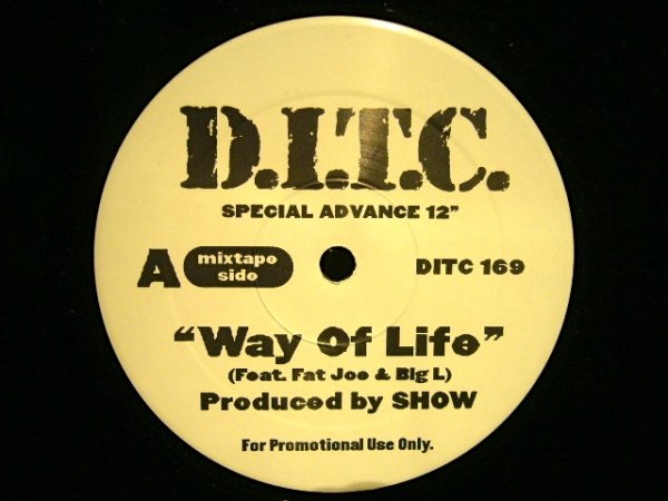 画像1: D.I.T.C. / WAY OF LIFE  (US-PROMO) (1)