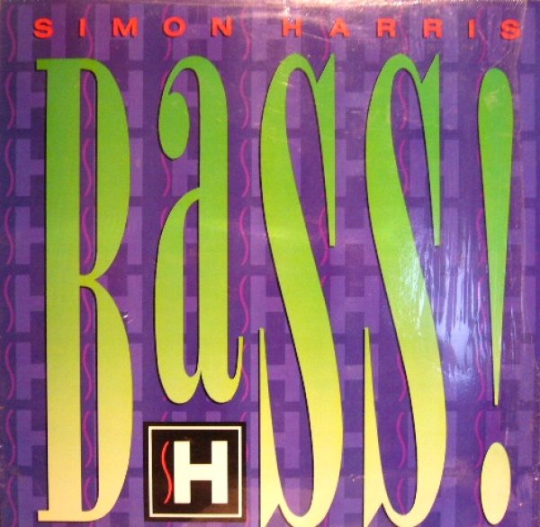 画像1: SIMON HARRIS / BASS!  (LP) (1)