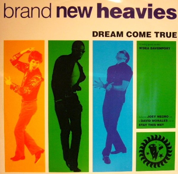 画像1: THE BRAND NEW HEAVIES Feat. N'DEA DAVENPORT / DREAM COME TRUE  (UK) (1)