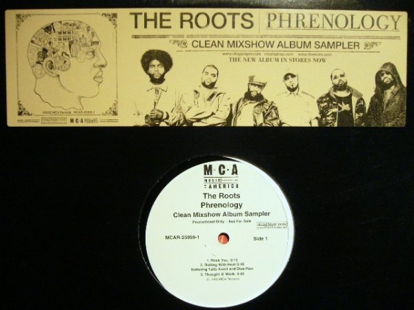 画像1: THE ROOTS / PHRENOLOGY  (CLEAN MIXSHOW ALBUM SAMPLER) (1)