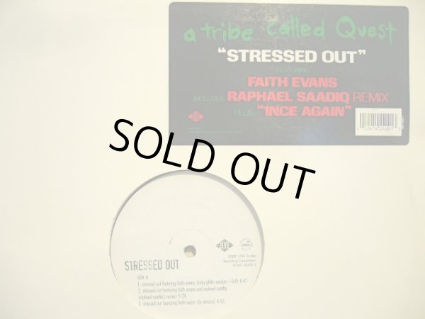 画像1: A TRIBE CALLED QUEST / STRESSED OUT  (with Sticker) (1)