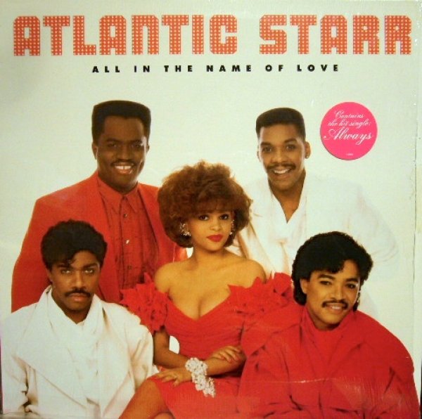 画像1: ATLANTIC STARR / ALL IN THE NAME OF LOVE  (LP) (1)