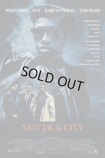 画像1: NEW JACK CITY / US ORIGINAL MOVIE POSTER 27x40 inches (69cm x 102cm) (1)