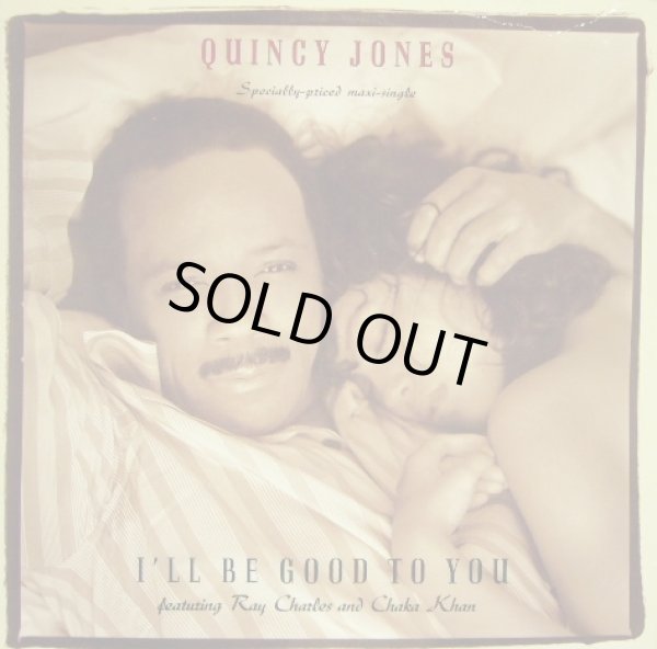 画像1: QUINCY JONES FEATURING RAY CHARLES AND CHAKA KHAN ‎/ I'LL BE GOOD TO YOU (1)