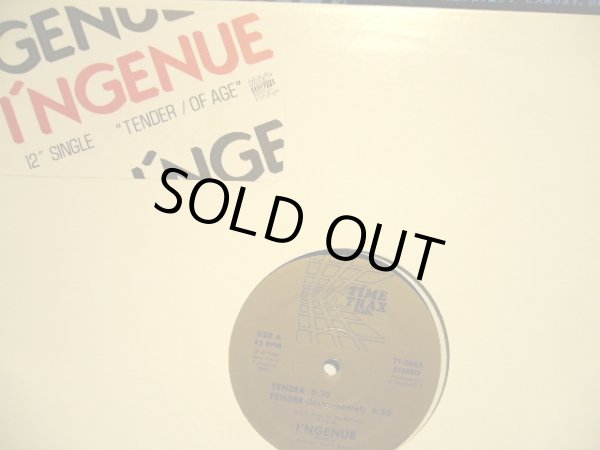 画像1: I'NGENUE / TENDER / OF AGE (1)