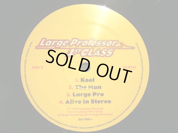 画像5: LARGE PROFESSOR / 1ST CLASS (US-2LP) (5)
