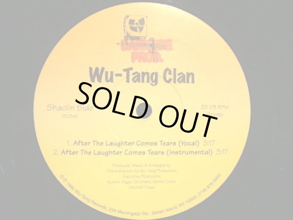 画像2: WU-TANG CLAN / PROTECT YA NECK (2ND PROMO) (2)