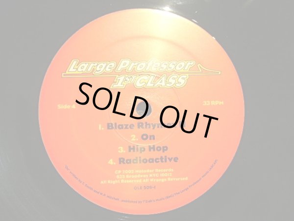 画像6: LARGE PROFESSOR / 1ST CLASS (US-2LP) (6)