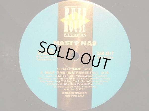 画像2: NASTY NAS / HALF TIME  (US-PROMO) (2)