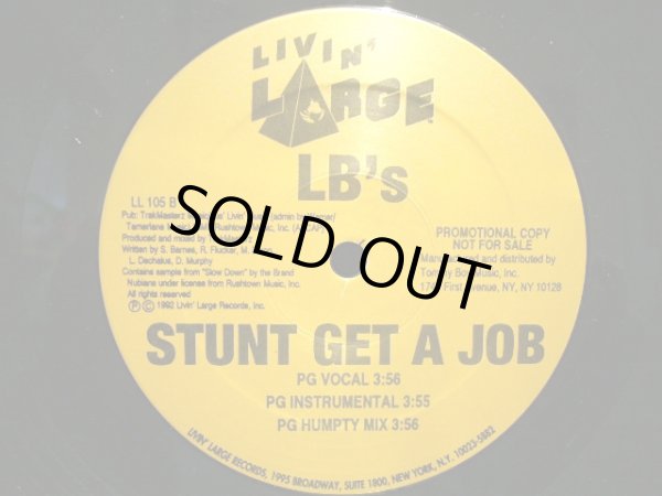 画像3: LB's / BITCH GET A JOB  (US-PROMO) (3)