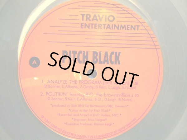 画像2: PITCH BLACK / ANALYZE THE PROGRAM (2)