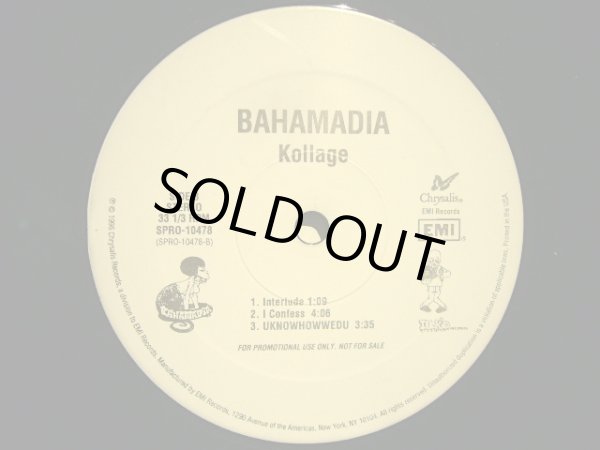画像3: BAHAMADIA / KOLLAGE  (US-PROMO 2LP) (3)