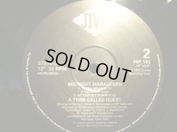 画像4: A TRIBE CALLED QUEST / MIDNIGHT MARAUDERS (UK-2LP)  (4)