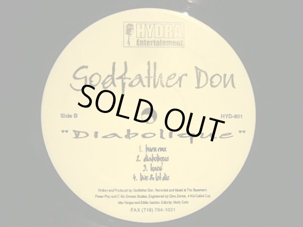 画像4: GODFATHER DON / DIABOLIQUE  (US-2LP) (4)