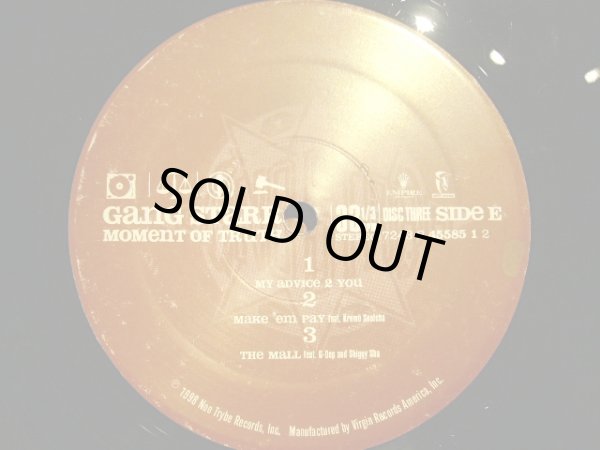 画像9: GANG STARR / MOMENT OF TRUTH  (UK-3LP) (9)