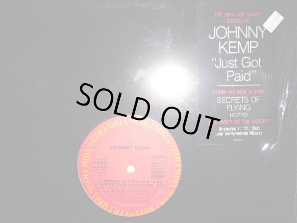 画像1: JOHNNY KEMP / JUST GOT PAID (1)