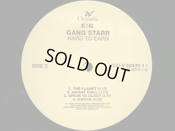画像4: GANG STARR / HARD TO EARN (UK−2LP) (4)