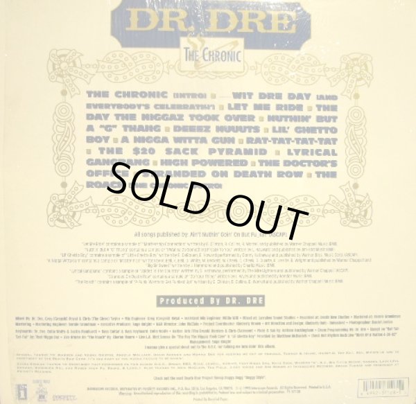 画像2: DR. DRE / THE CHRONIC (US-LP) (2)