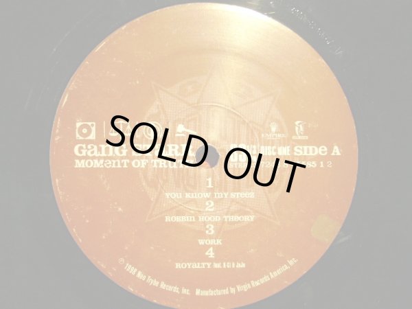 画像5: GANG STARR / MOMENT OF TRUTH  (UK-3LP) (5)