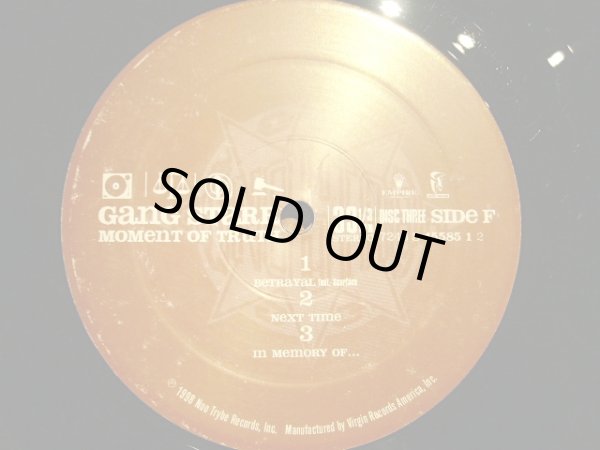 画像10: GANG STARR / MOMENT OF TRUTH  (UK-3LP) (10)