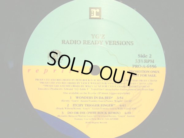 画像3: YG'Z / RADIO READY VERSIONS  (PROMO-EP) (3)