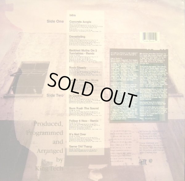 画像2: SWAY & KING TECH / CONCRETE JUNGLE  (US-LP) (2)