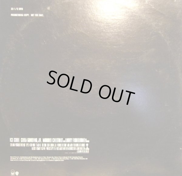 画像2: O.S.T / BOYZ N THE HOOD (MUSIC FROM THE MOTION PICTURE)  (US PROMO-2LP) (2)