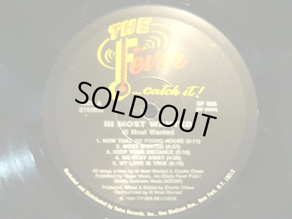 画像3: III MOST WANTED / S.T.  (US-LP) (3)