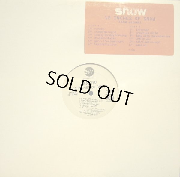 画像1: SNOW / 12 INCHES OF SNOW (THE ALBUM)  (US PROMO-LP) (1)
