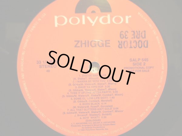 画像2: ZHIGGE / ZHIGGE (US-PROMO LP)  (¥1000) (2)