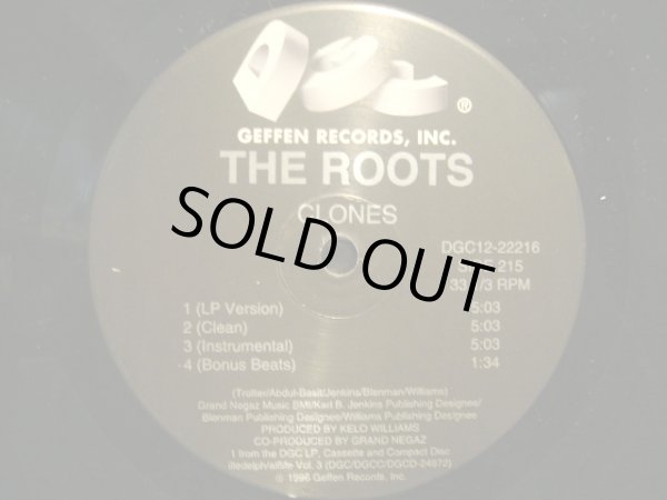 画像1: THE ROOTS ‎/ CLONES / SECTION  (¥500) (1)