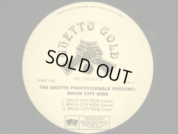 画像1: THE GHETTO PROFESSIONALS PRESENT: BRICK CITY KIDS ‎/ BRICK CITY KIDS (1)