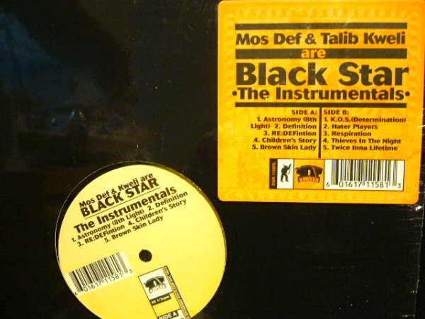 画像1: MOS DEF & TALIB KWEKI ARE BLACK STAR / THE INSTRUMENTALS  (US-LP) (1)