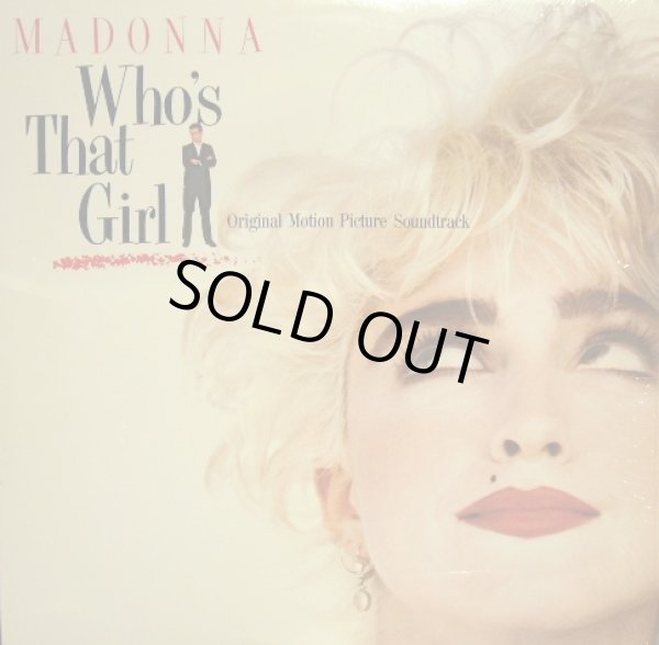 画像1: MADONNA ‎/ WHO'S THAT GIRL (ORIGINAL MOTION PICTURE SOUNDTRACK) (1)