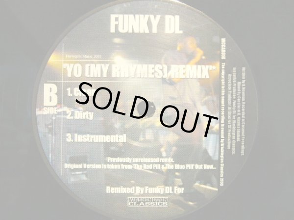 画像2: FUNKY DL / FANTASY / YO [MY RHYMES] REMIX (2)