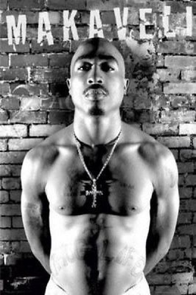 画像1:  TUPAC SHAKUR  (2PAC) /  MAKAVELI POSTER (905mm × 605mm) (1)