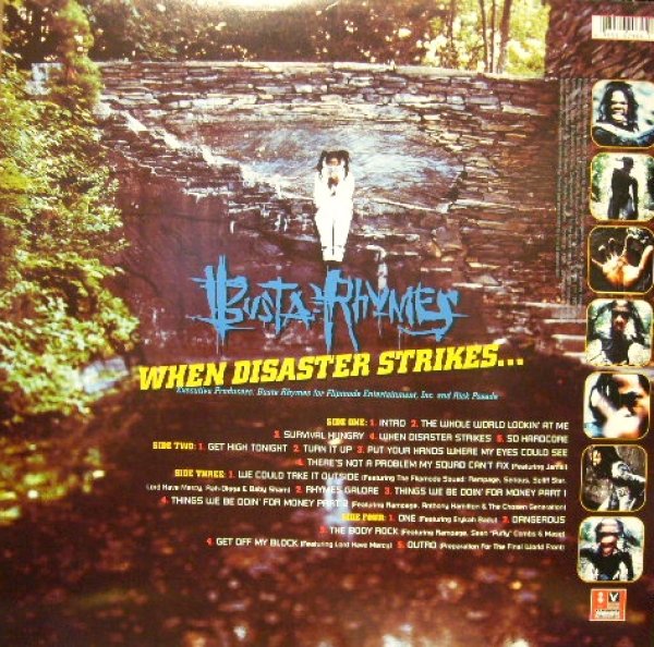 画像2: BUSTA RHYMES / WHEN DISASTER STRIKES...  (US-2LP) (2)