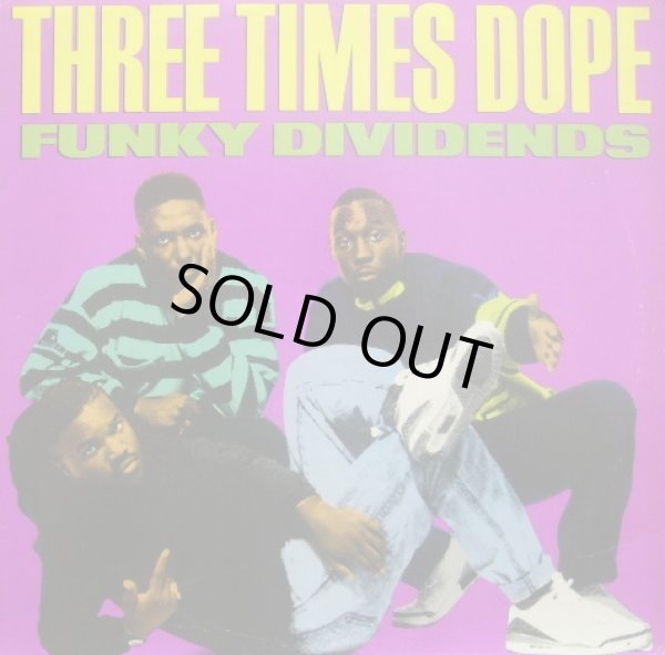 画像1: THREE TIMES DOPE / FUNKY DIVIDENDS  (¥1000) (1)