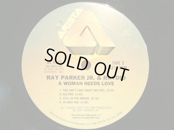 画像4: RAY PARKER JR. AND RAYDIO / A WOMAN NEEDS LOVE (LP) (4)