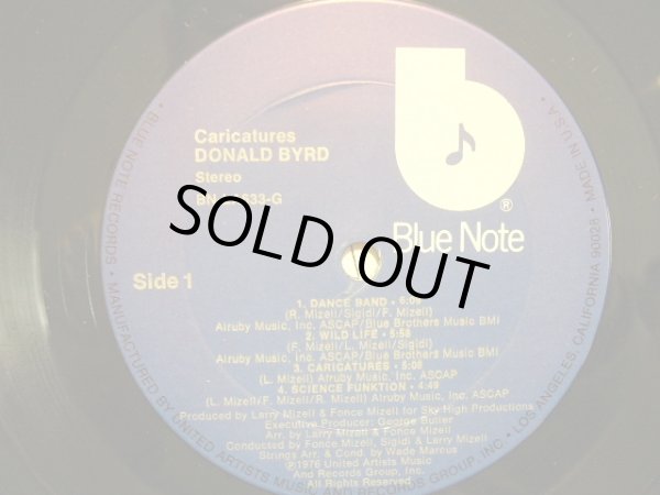 画像3: DONALD BYRD / CARICATURES  (US-LP) (3)