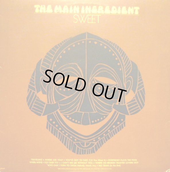 画像2: THE MAIN INGREDIENT / BITTER SWEET  (US-LP) (2)