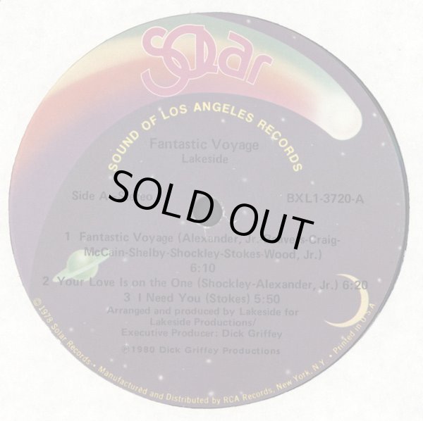 画像5: LAKESIDE ‎/ FANTASTIC VOYAGE  (US-LP) (5)