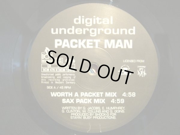 画像3: DIGITAL UNDERGROUND / PACKET MAN (THE C.J. MACKINTOSH REMIXES)  (UK) (3)
